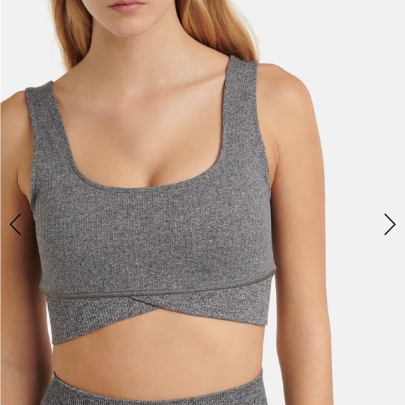 THE UPSIDE Gray Sports Bra - Picture 2 of 7